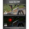 Esaytool Smart Brake Sensing Bike Tail Light, Saddle & Seatpost