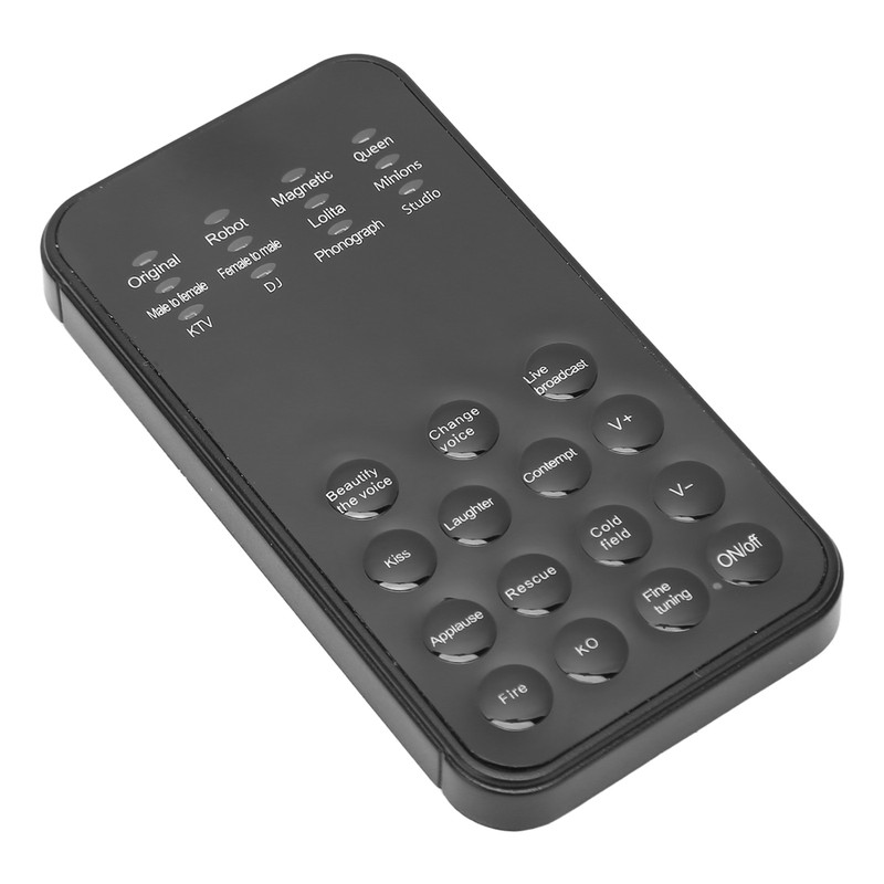 Voice Changer Multifunction 12 Sound Effects Fine Tuning Function One
