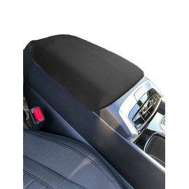 Car Console Covers Plus Hand Made in USA Designed for Hyundai Santa Cruz 2022-2025 Neoprene Auto Armrest Center Console Cover Protector Black