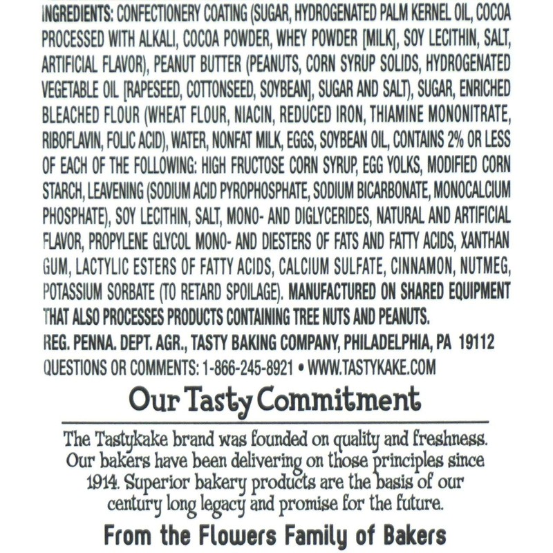 Tastykake Chocolate Peanut Butter Kandy Kakes - Pack of 2