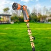 Mdlufee Garden Hose Quick Connector,3/4 inch Brass Shut Off Valve
