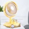 Cute Mini Handheld Fan Small Personal Desk Table Fan 1200mah