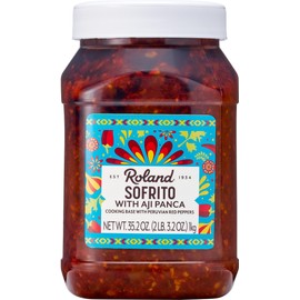 Roland Foods Sofrito with Aji Panca, Specialty Imported Food, 35.2 Ounce Jar, Pack of 1