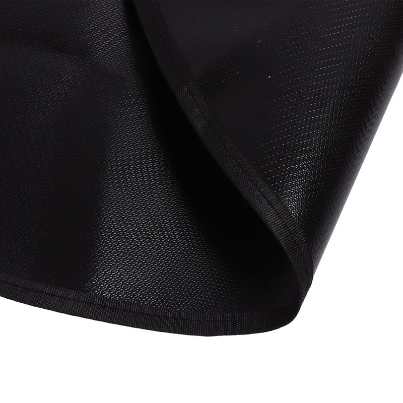 BBQ Mat Round 2 Layers Silicone Coated Fiberglass Cloth Fireproof