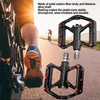3 Bearings Pedale, 2Pcs Quick Release Carbon Fiber Bicycle Pedal