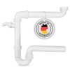 Anti Syphon Trap, white