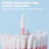 200 Piezas Cepillos Labios Pinceles Lápiz Labial Aplicadores Brillo