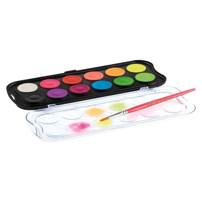 Giotto - Fluorescent Watercolour Paints Neon F351400