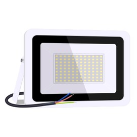 Ultra-Thin MIWAT LED Flood Light Spotlight Led Search Lamp 220V Floodlights for Outdoor Garden Street Square (Cool White-6000k, 100W)
