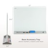 VIVO Freestanding Glass 23 x 19 inch Tabletop Magnetic Dry