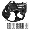 WINSEE Service Dog in Training Mesh Harness with 10 Pet