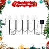 TSLBW Solar Garden Lights 5 Pack Christmas Pathway Lights Outdoor