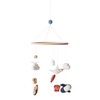 Sebra - Mobile, wind chime - sea creatures - cotton