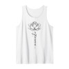 T-shirt regalo Namaste Flower Yoga Lover Kundalini Zen Canotta