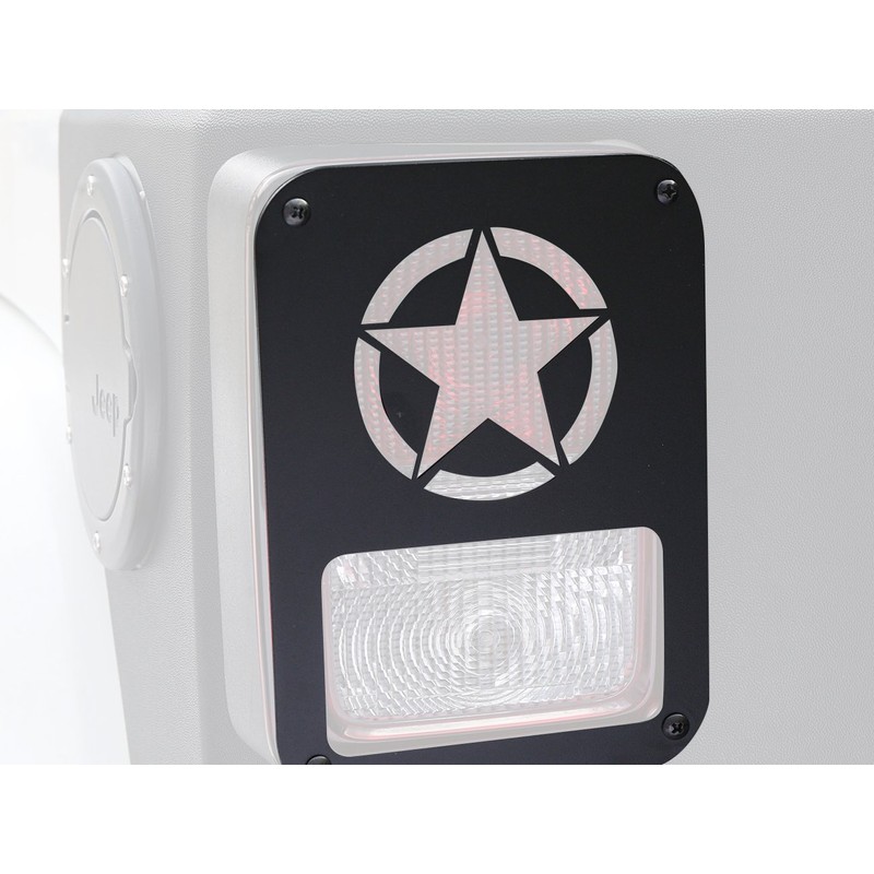 opar Cubierta Trasera de Cinco Estrellas para 2007-2017 Jeep Wrangler