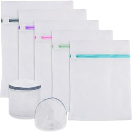 MINISOISO Laundry Net for Washing Machine, 7 Pieces Laundry Bag for Washing Machine Set, Laundry Bag with Zip, Laundry Bag for Delicates, Coats, Blouse, Shoes, Socks, Baby Clothes, etc