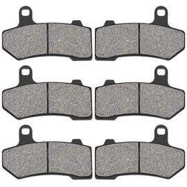 Road Passion Front and Rear Disc Brake Pad for TOURING FLTRX Road Glide Custom 2010-2012 FLHX Street Glide 2008-2017