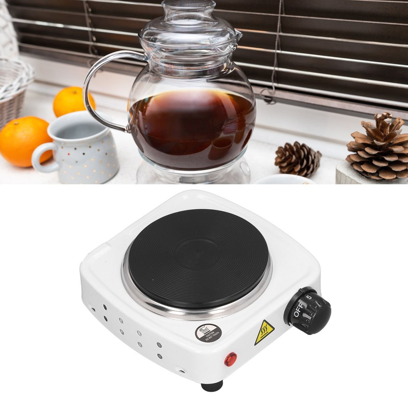 Mini Electric Stove 500W Multifunctional Adjustable Temperature Small Hot Plate