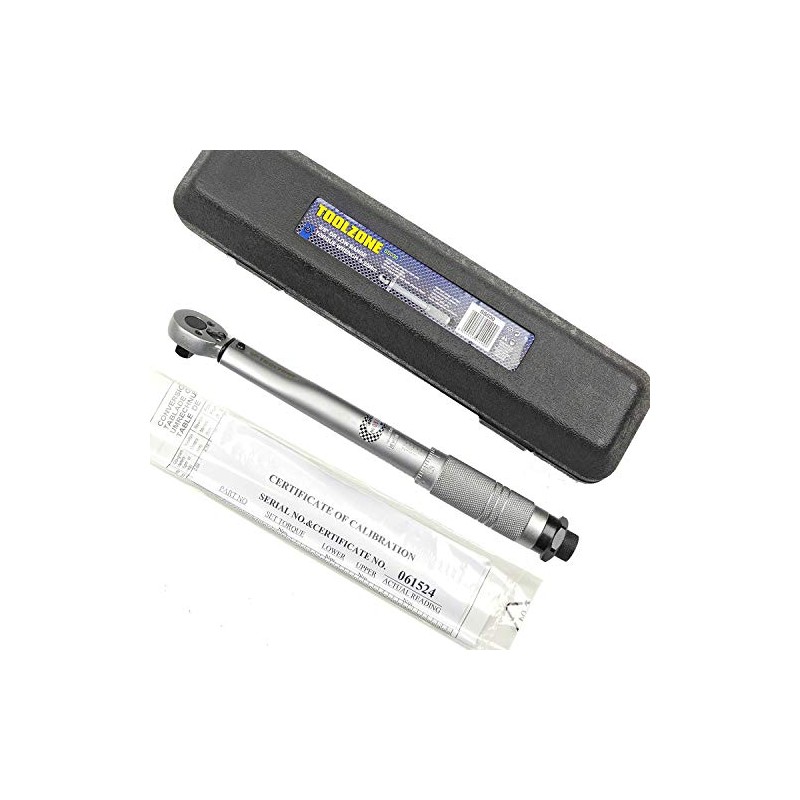 Professional 3/8"" Drive Torque Wrench 5-25 Nm Metric Ratchet