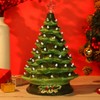 100 Pieces Plastic Christmas Tree Bulbs and 5 Stars Replacement