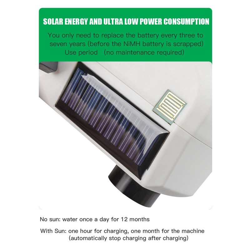 Sprinkler Timer, Programmable Solar Irrigation Timer for Garden Hose with