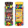 M&M’s Milk Chocolate and M&M’S Peanut Bulk Candy Jars, Assorted