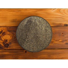 Black Ground Aromatic Pepper 250g Class 1 in a Reusable Tin / Spice Jar