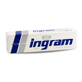 Lather Shave Cool Ingram Shaving Cream Tube 60g Glycerin Coconut Oil Made In Egypt (4 Pack = 8.47 oz / 240 gm)