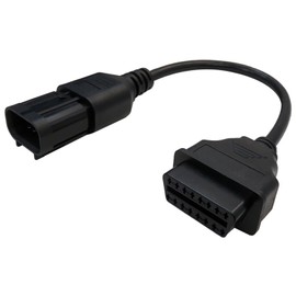 OBD2 to 8 Pin Plug Adaptor for Polaris ATV Used for Reader/Resetter Fault Codes with Wireless OBD2 Bluetooth Scanner by Acupress