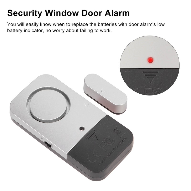 4 Set Door Window Alarm 120DB High Accuracy Safety Door