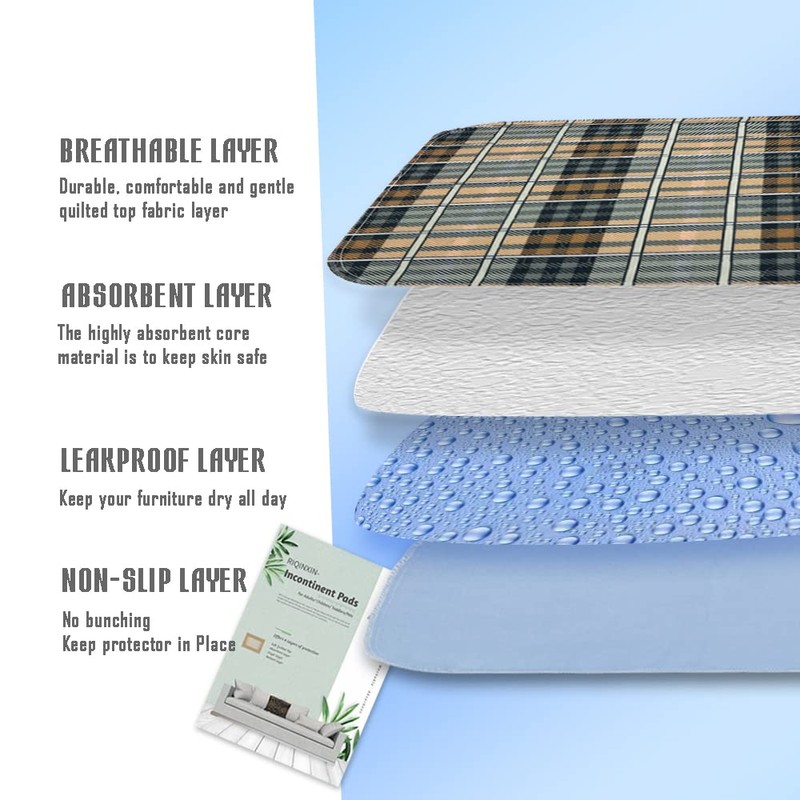 RIQINXIN Nursing Bedwetting Waterproof Sheets, Nursing, Waterproof Cushion, For Parts,