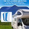 Ziliny 10 Pack RV AC Filters for Air Conditioner Vent