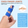 ALTcompluser Pack of 4 Finger Splints, Adjustable Finger Support, Finger