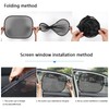 Car Window Shade for Side Windows, Foldable Double-Layer Mesh Sunshade
