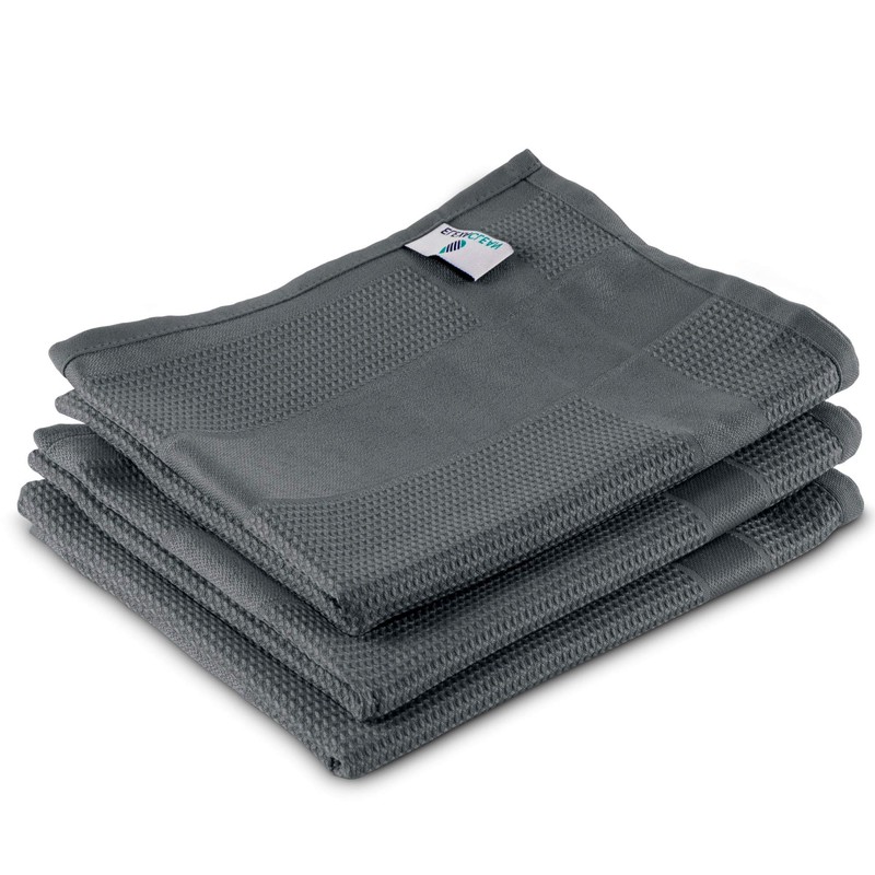 Elexaclean Microfibre Tea Towel Set - 68 x 42 cm