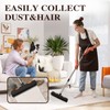 Pet Rubber Broom with 49inch Long Handle, Portable Detailing Lint
