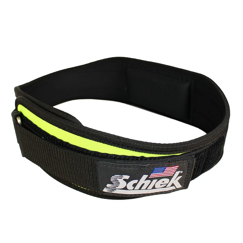Schiek Lifting Belt 4004 Neon L (Genuine Japanese Product)