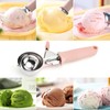 Ice Cream Scoop Stainless Steel Fruit Scoop, Large Sized (5.8cm/2.3in)