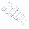 Steel Brooch Shape Cotter Safety Pins Spring Pin， Quick Lock