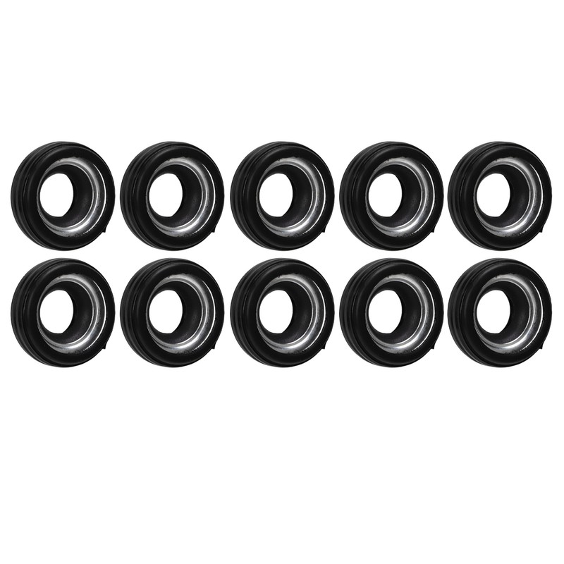 10 Pcs AC Compressor Shaft Seal Rubber Strong Sealing Air