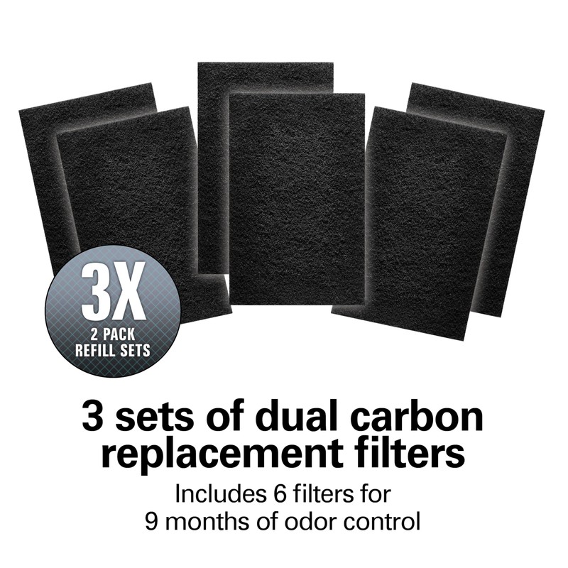 Hamilton Beach Genuine Replacement Activated Carbon Filters for TrueAir Medium