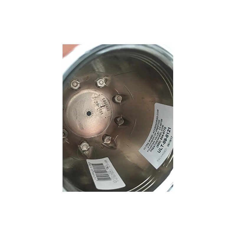 Ultra Wheel 89-8121 C800902 Tapa central de rueda cromada