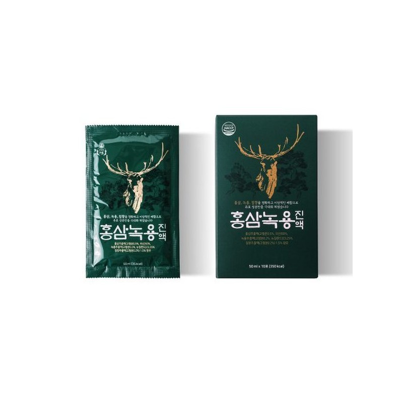 Ganggaesangin 홍삼녹용진액(50mlx30포) Red Ginseng & Deer Antler Extract (50ml x