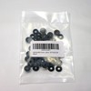Ajile Plastic Countersunk Washer Rosette Made of Polyamide Black for