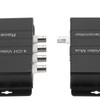 4 Channel Video Multiplexer, HD Analog Camera Video Multiplexer for