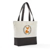 CafePress Woodland Fox Forest Wreath Canvas Tote Top Zipper Closure