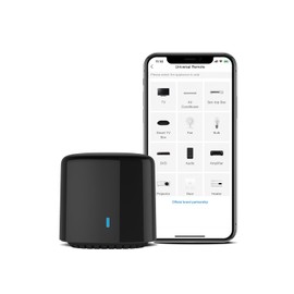 RM4C Mini Wi-Fi IR Blaster Universal Intelligent Remote Control Voice Control with Google Home and Alexa Smart Home HUB App Broadlink. (Only 2.4 GHz Wi-Fi).