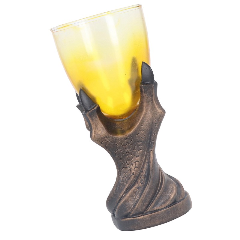 3D One Hand Claw Glass Goblet Fashionable Skull Hand Goblet