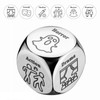 5 PCS Food Decision Date Decision Dice Set, Metal Dice