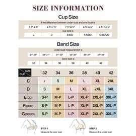 As Fairy Wireless Seamless Pumping Bra Hands Free Nursing Bra Wirefree Comfort Wearable Breast Pump Bra (Nude S Plus)